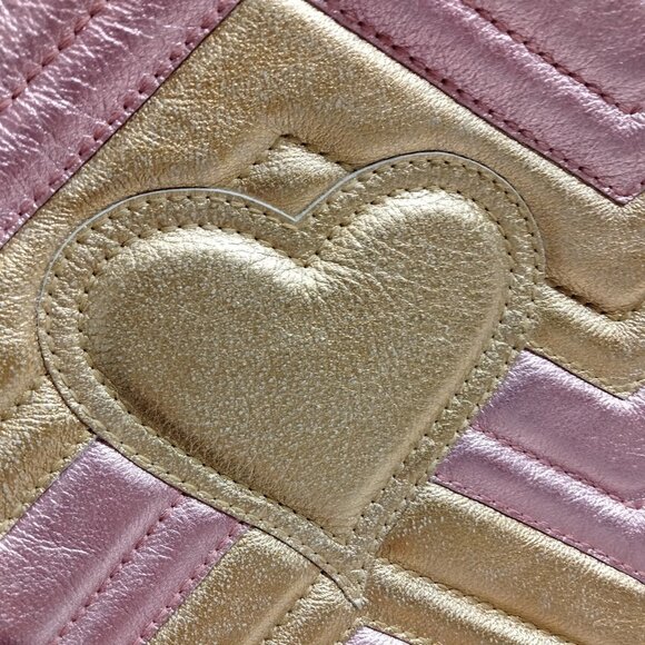 Authentic Gucci Pink Leather Shoulder Bag mon845-111125 - Picture 11 of 16